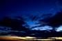 Blue Sky at Night