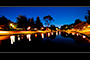 River at dusk